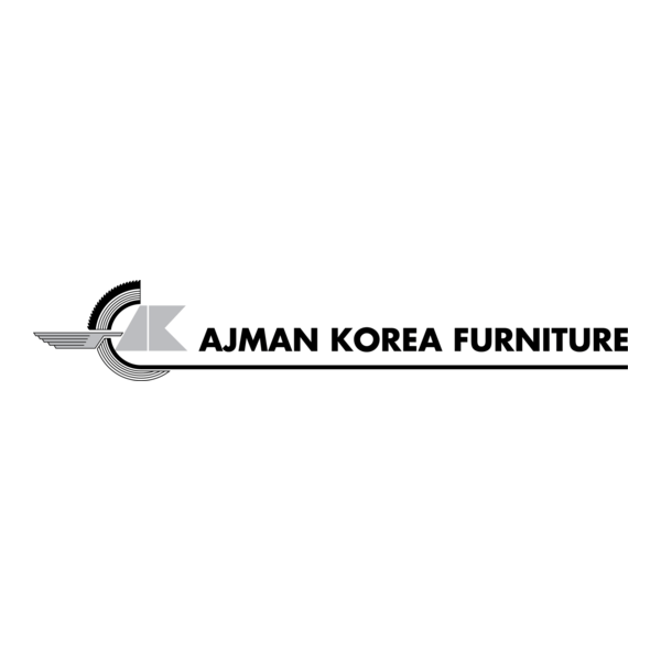 Ajman Korea Furniture Logo PNG Vector