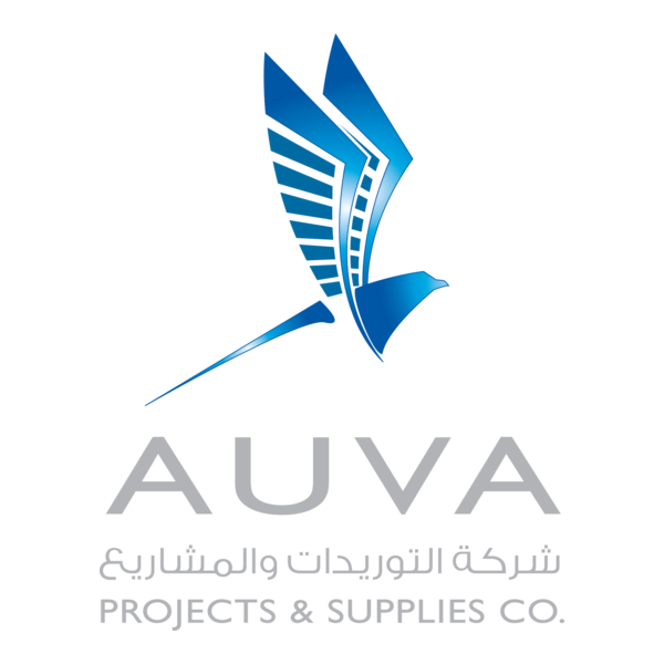 AUVA Projects and Supplies Company Logo PNG Vector