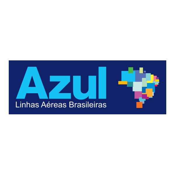 AZUL Linhas Aéreas Logo PNG Vector