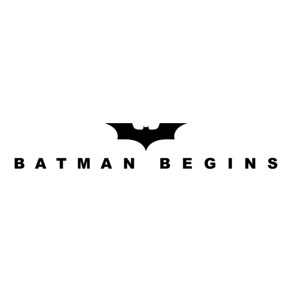 Batman Begins Logo PNG Vector