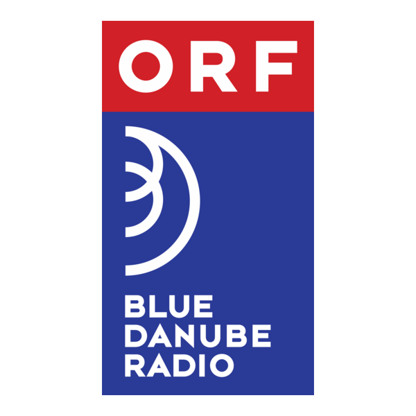 Blue Danube Radio Logo PNG Vector