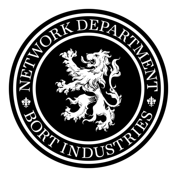 Bort Industries Network Department Logo PNG Vector