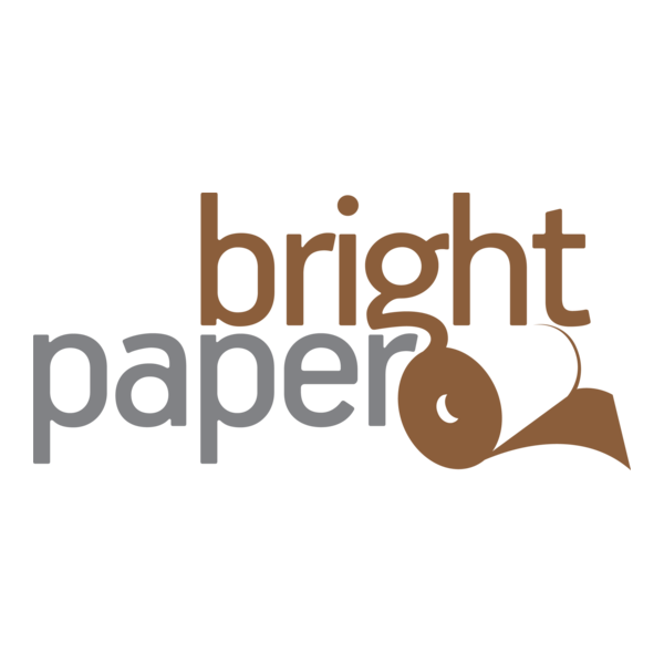 Bright Paper Logo PNG Vector