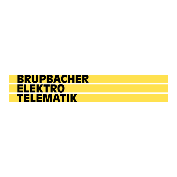 Brupbacher Elektro Logo PNG Vector