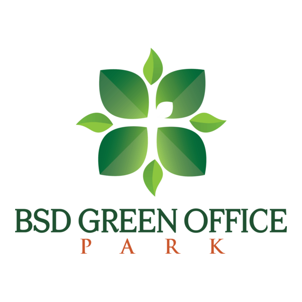 BSD Green Office Park Logo PNG Vector