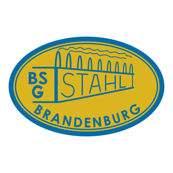 BSG Stahl Brandenburg 1970's Logo PNG Vector