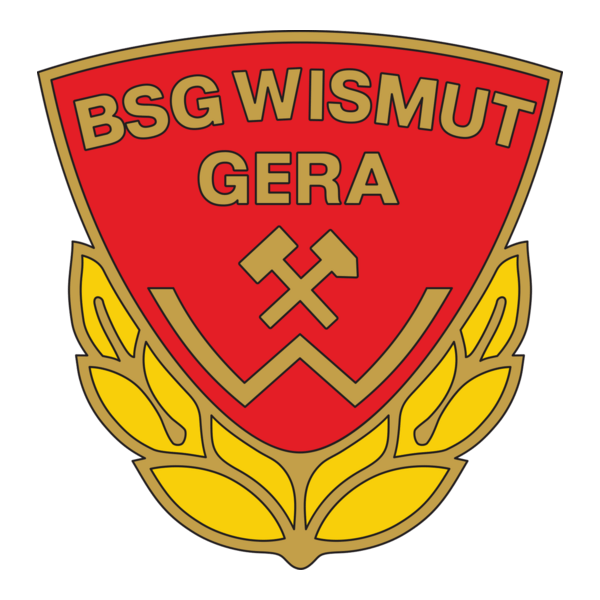 BSG Wismut Gera 1970's Logo PNG Vector