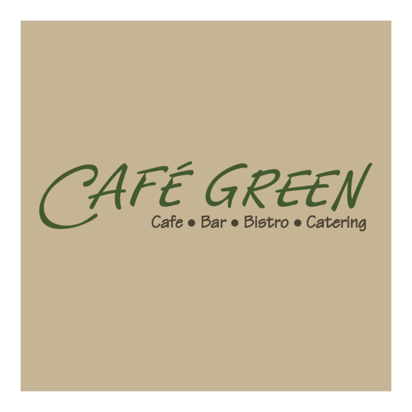 Cafe Green Logo PNG Vector