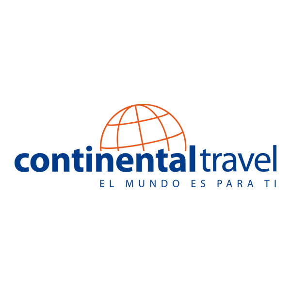 Continental Travel Logo PNG Vector