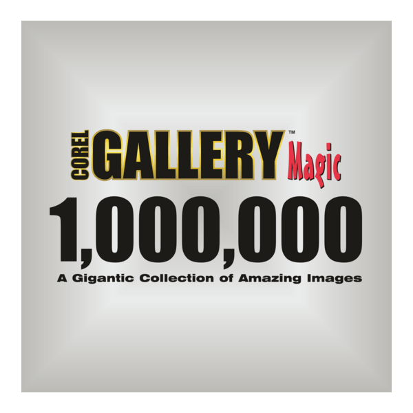 Corel Gallery 1,000,000 Logo PNG Vector