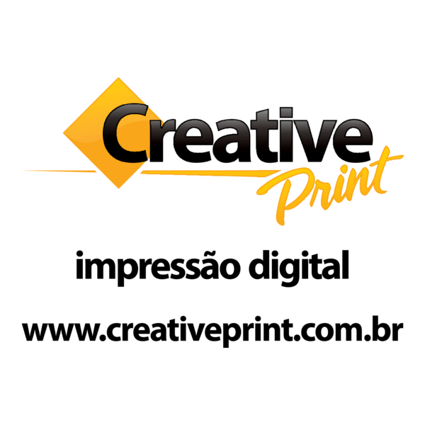 Creative Print Impressão Digital Logo PNG Vector