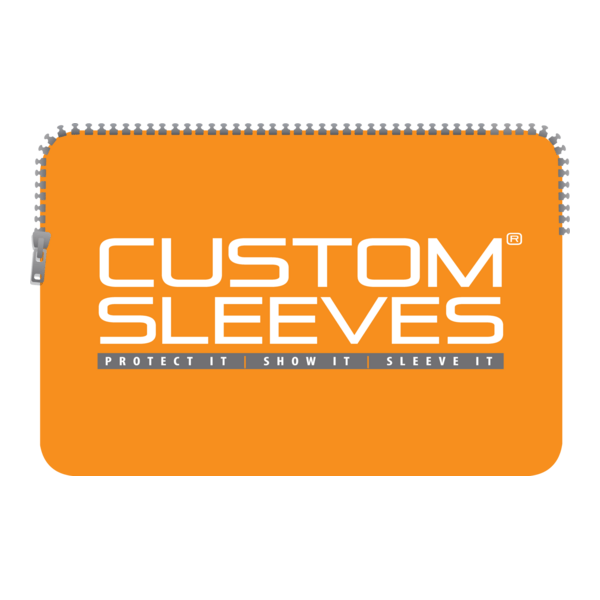 Custom Sleeves Logo PNG Vector