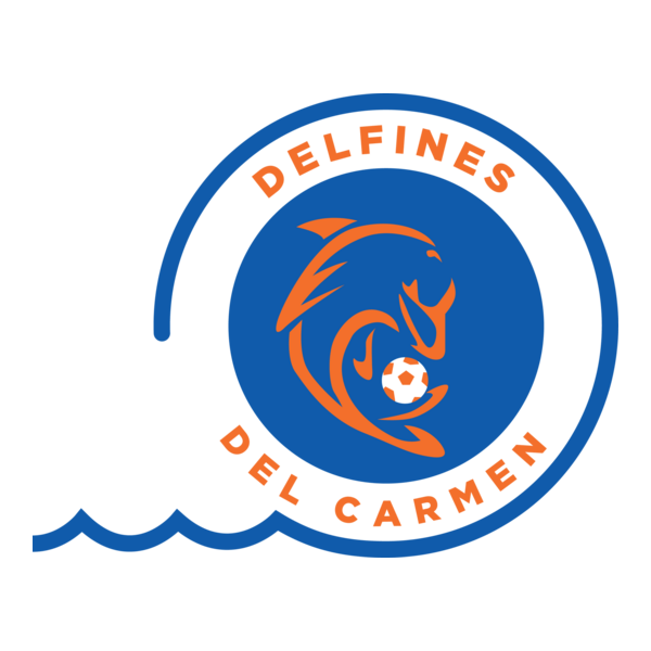 Delfines del Carmen Logo PNG Vector