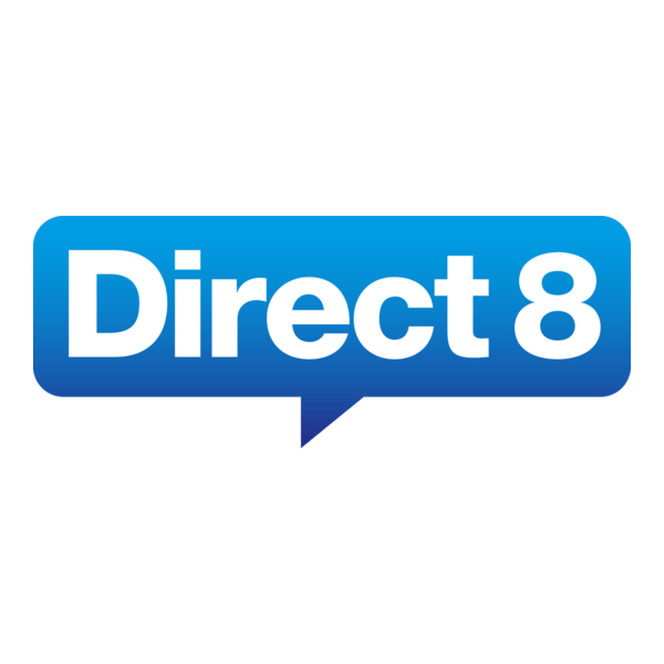Direct 8 Logo PNG Vector