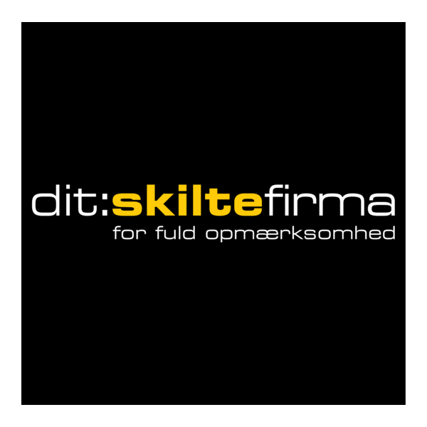 dit skiltefirma Logo PNG Vector