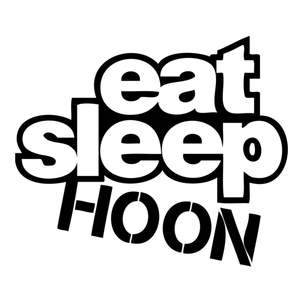 Eat Sleep Hoon Logo PNG Vector