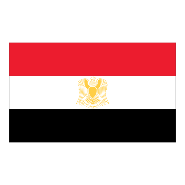 Egypt flag Logo PNG Vector