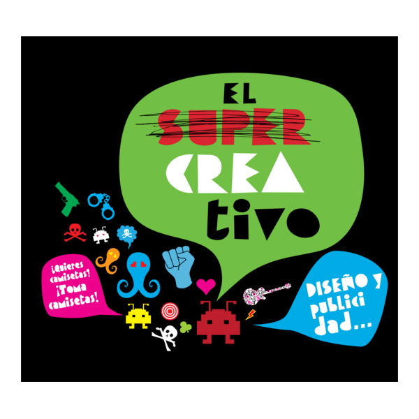 El Super Creativo Logo PNG Vector