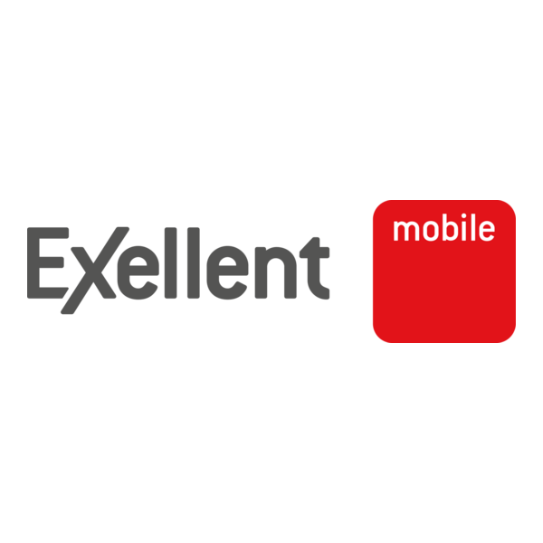 Exellent Mobile Logo PNG Vector
