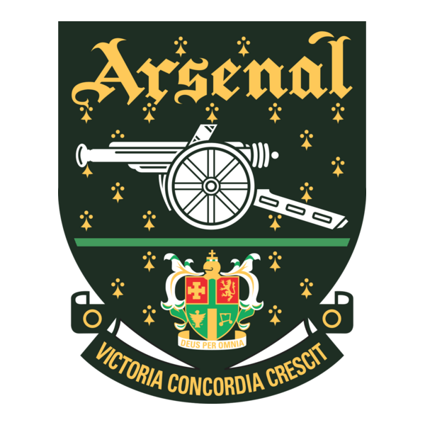 FC Arsenal London 1970's Logo PNG Vector
