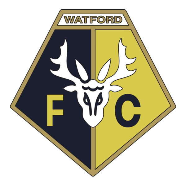 FC Watford 80's Logo PNG Vector