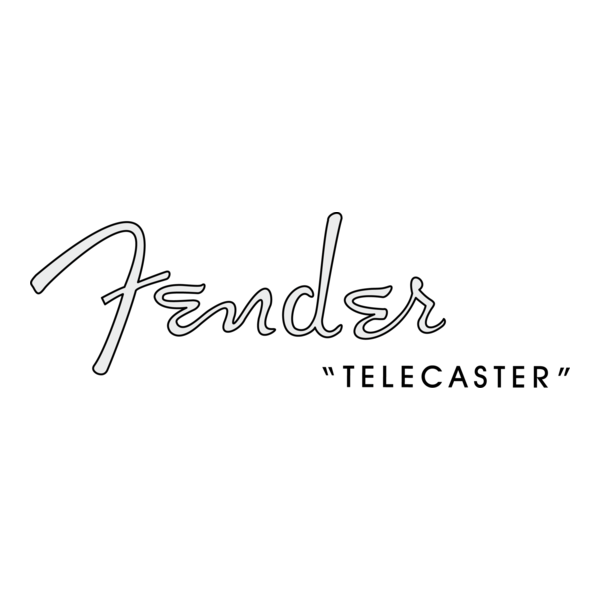 Fender 50s Telecaster Logo PNG Vector
