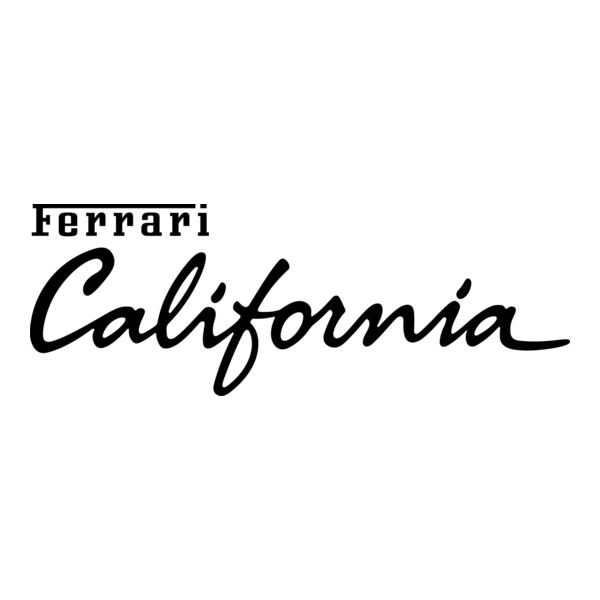 Ferrari California Logo PNG Vector