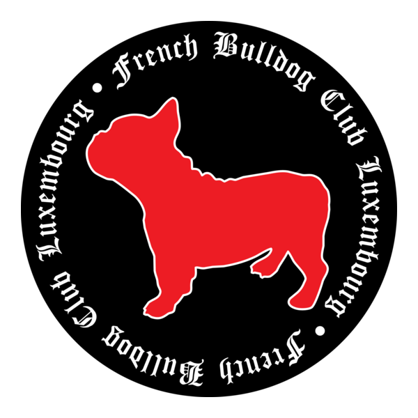 French Bulldog Club Luxembourg Logo PNG Vector