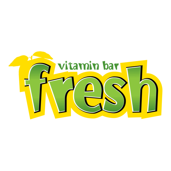 Fresh Vitamin Bar Logo PNG Vector