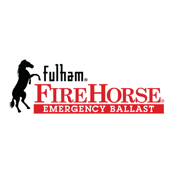 Fulham® FireHorse® Emergency Ballast Logo PNG Vector