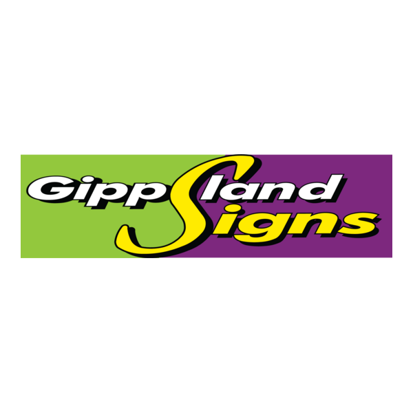Gippsland Signs Logo PNG Vector