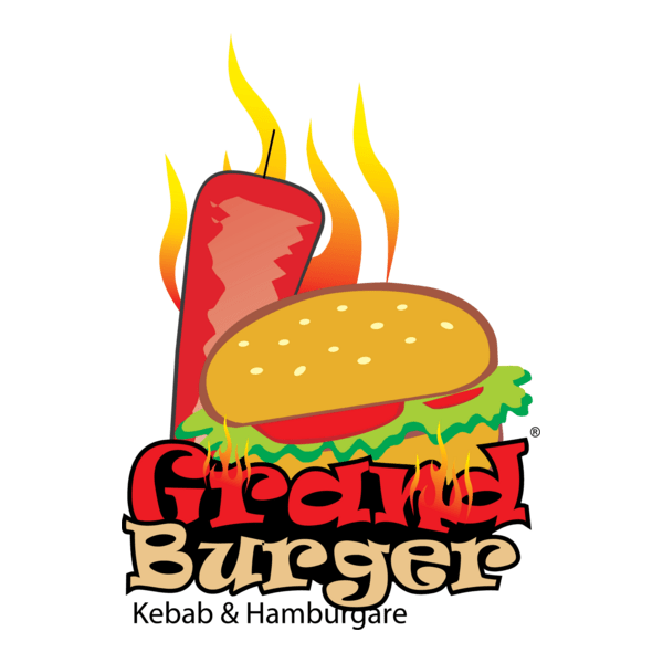 Grand Burger Logo PNG Vector