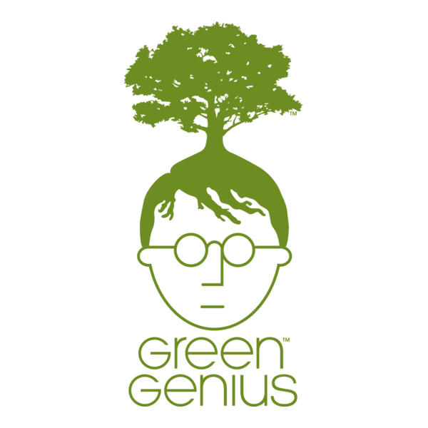 Green Genius Logo PNG Vector