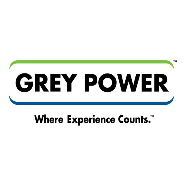 Grey Power Logo PNG Vector