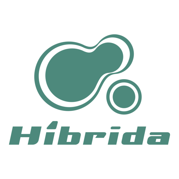 Híbrida Comunicação Logo PNG Vector