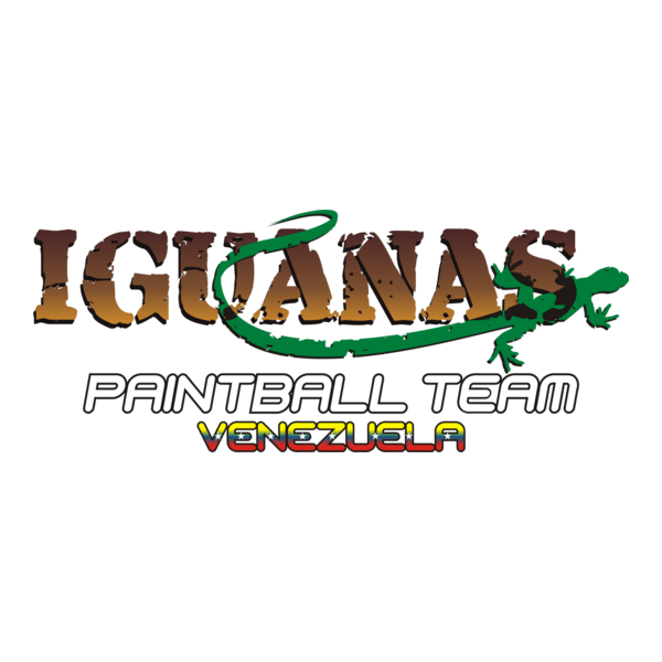Iguanas Paintball Team Logo PNG Vector