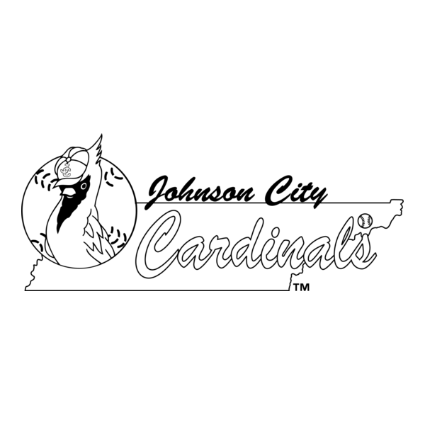 Johnson City Cardinals Logo PNG Vector