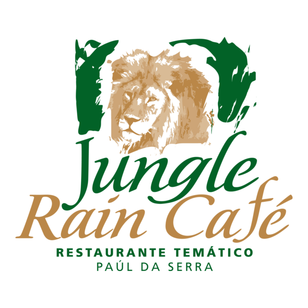 Jugle Rain Cafe Logo PNG Vector