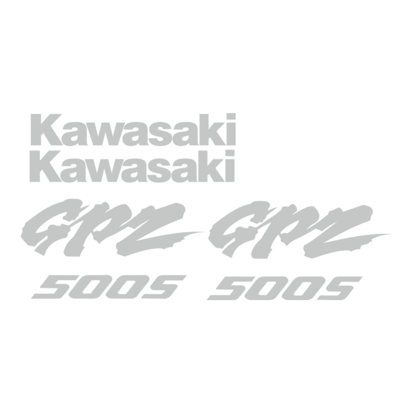Kawasaki GPZ 500 Logo PNG Vector