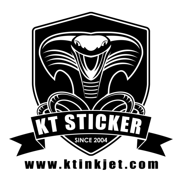 KT Sticker Logo PNG Vector
