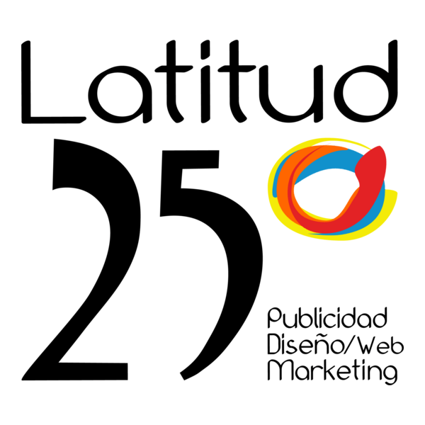 Latitud 25° Logo PNG Vector