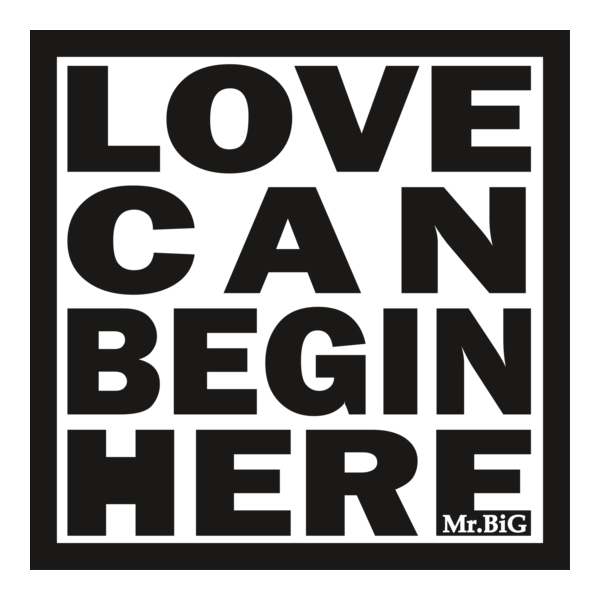LOVE CAN BEGIN HERE Logo PNG Vector