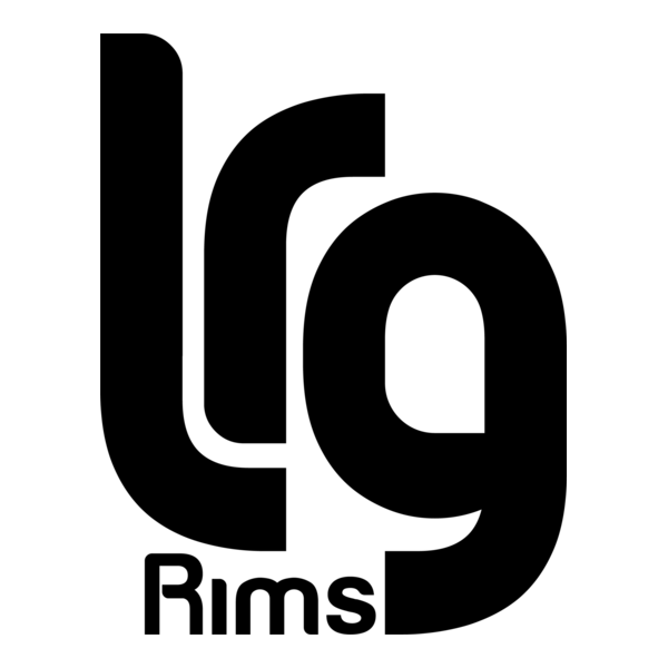 LRG Rims Logo PNG Vector