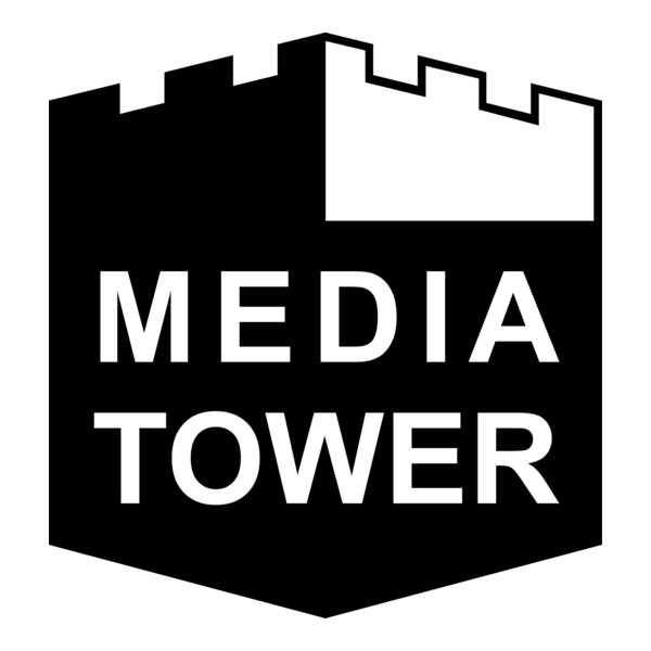 Media Tower Logo PNG Vector