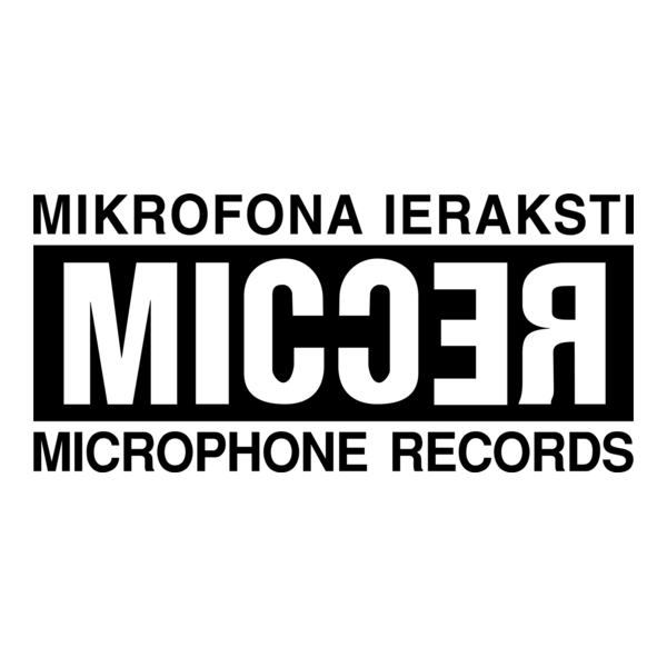 MicRec Mikrofona ieraksti Logo PNG Vector