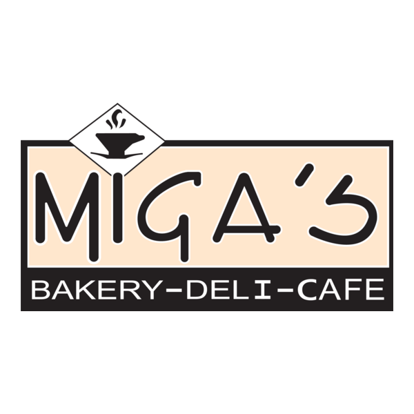 MIGAS bakery-deli-cafe Logo PNG Vector