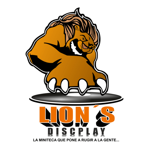 Miniteca Lion Discplay Logo PNG Vector