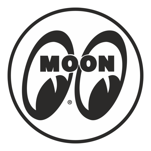 Moon Racing Logo PNG Vector