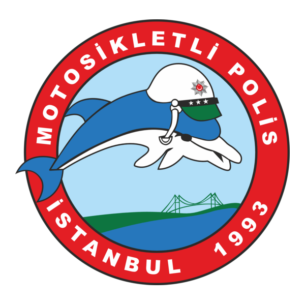 Motosikleti Polis Logo PNG Vector