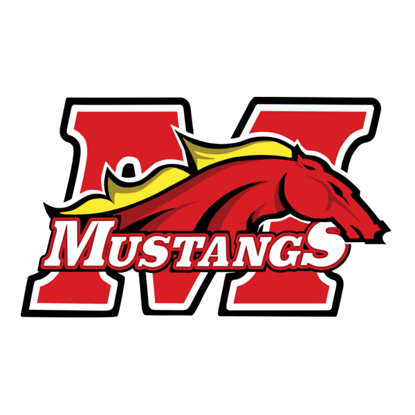 Mustangs Panamerican School Logo PNG Vector